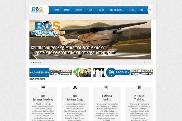 Dreamlife theme site design template sample