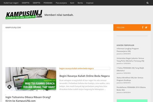 Hueman-master theme site design template sample