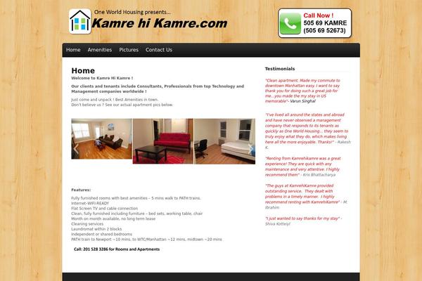 Neuro theme site design template sample