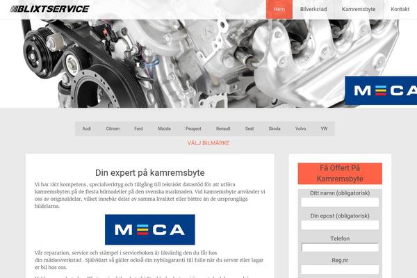 Bridge theme site design template sample