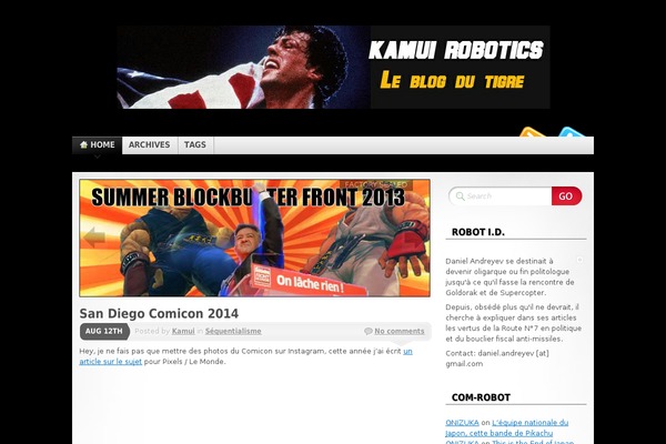 Site using TwitVid plugin