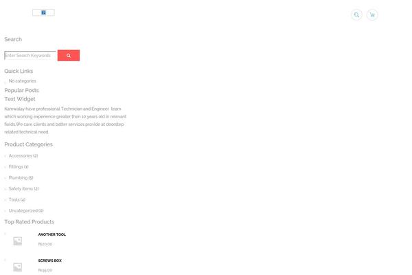 Plumberx theme site design template sample