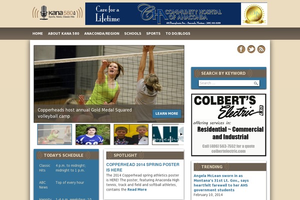 Site using Events Manager plugin
