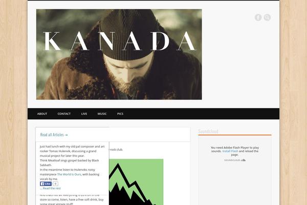 Pinboard theme site design template sample