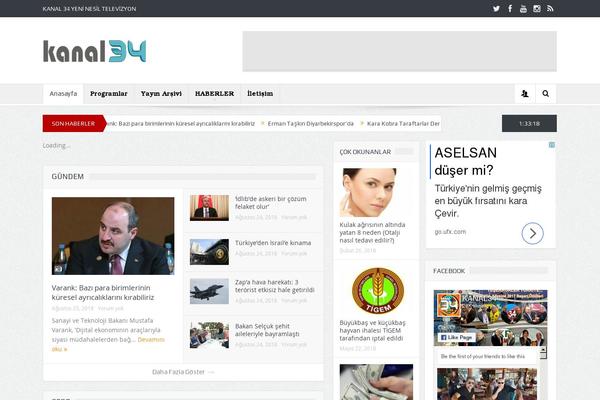 Goodnews 5.5 theme site design template sample