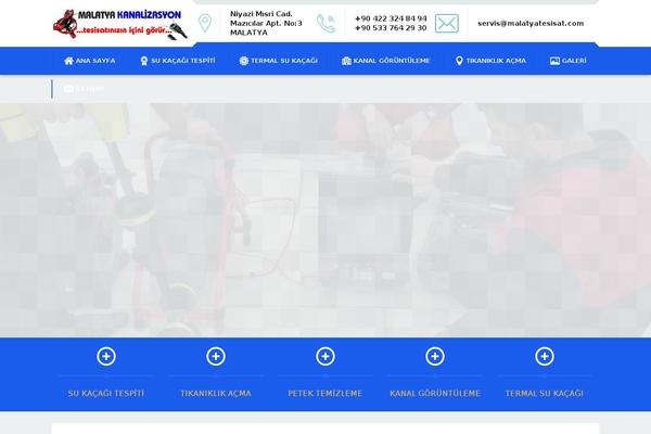Yakamoz theme site design template sample