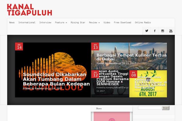 Julia website example screenshot