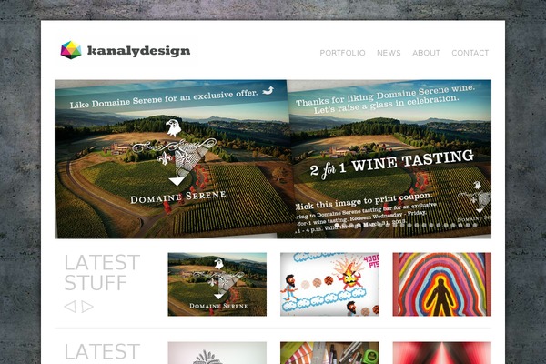 Craft theme site design template sample