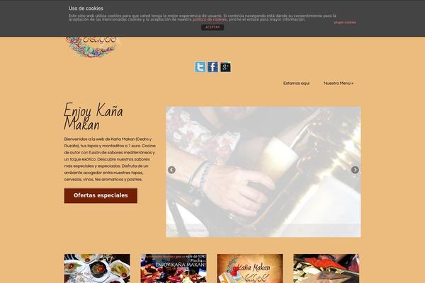 discover theme site design template sample