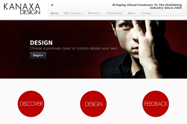Harrison theme site design template sample