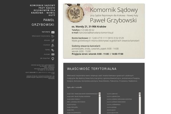 kancelaria-komornika.pl site used Selfless