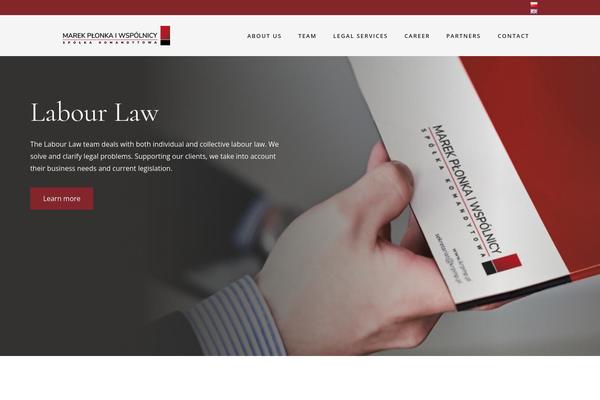 Site using Justicia-core plugin