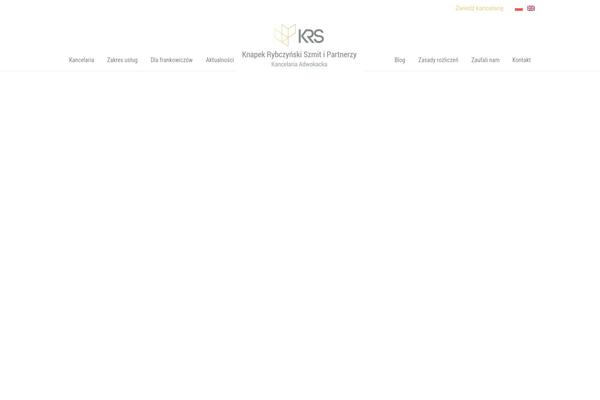 kancelariakrs.pl site used Bridge-child-theme