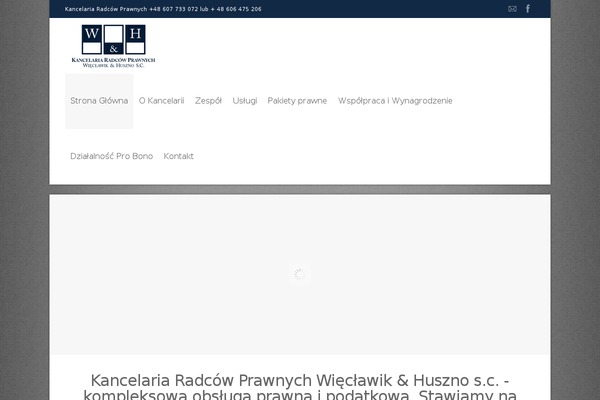 kancelariawh.pl site used Nine