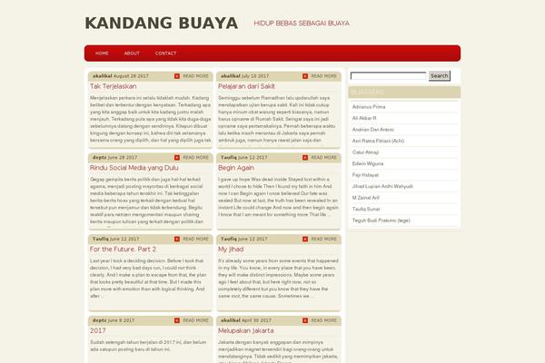Quadro theme site design template sample