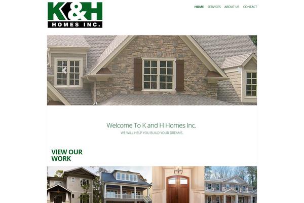 Flexible theme site design template sample