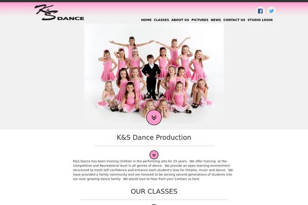 Ks theme site design template sample