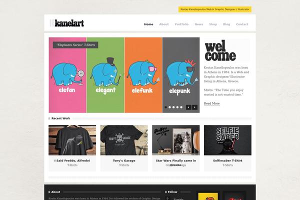 Scope theme site design template sample