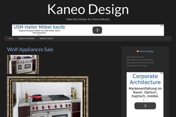 kaneodesigns.com site used NewDark