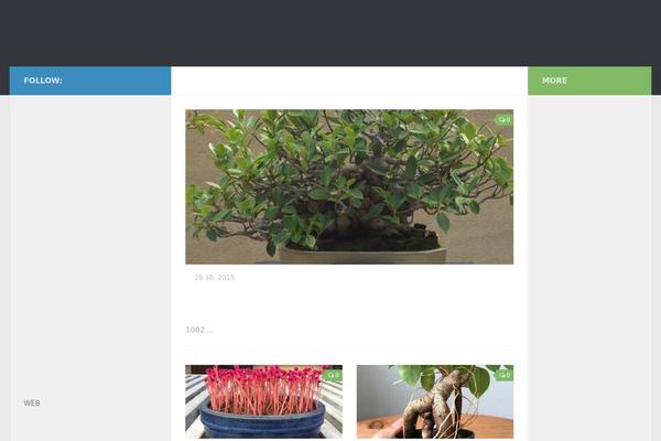 Hueman theme site design template sample