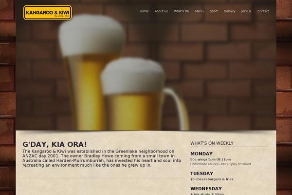Sway theme site design template sample