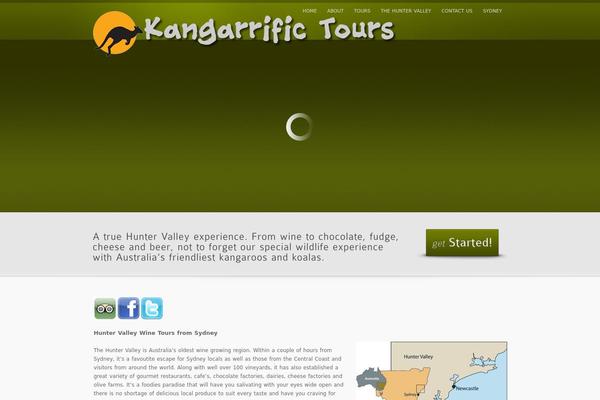 inFocus theme site design template sample