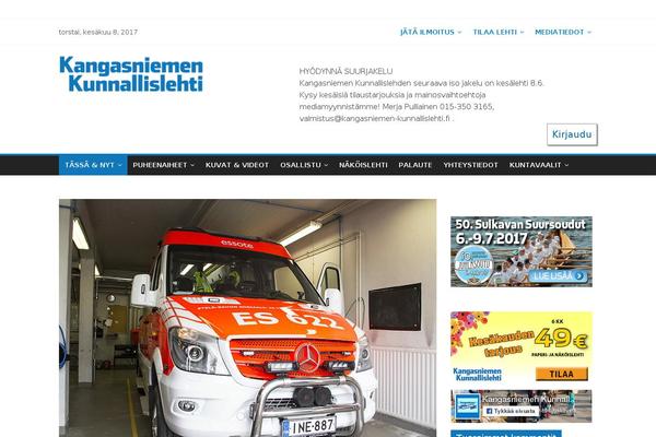 kangasniemen-kunnallislehti.fi site used Paikallismediat