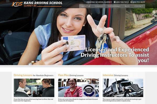 Kds theme site design template sample