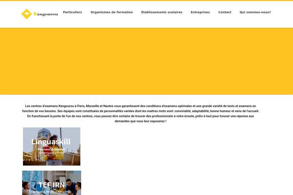 Moxie theme site design template sample
