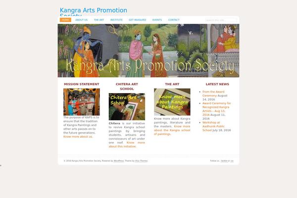 Revival theme site design template sample