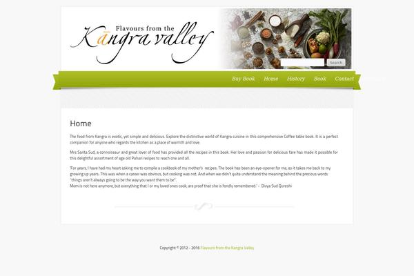 Delicacy theme site design template sample