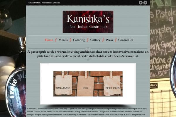 Hipster theme site design template sample