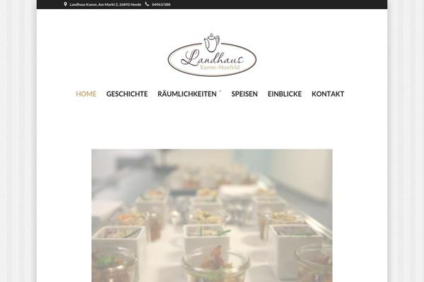 Grandrestaurant theme site design template sample