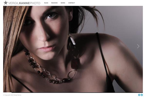 Artemis theme site design template sample