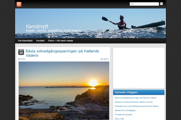 Site using Flickr Gallery plugin