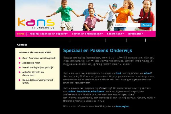 kans-inonderwijs.nl site used Mijnontwerp