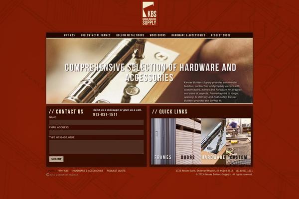 Kbs theme site design template sample