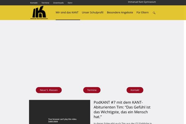 Site using Wp-event-aggregator plugin