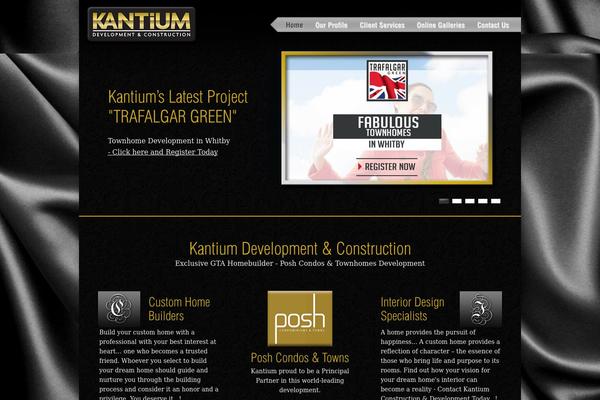 Longpage theme site design template sample