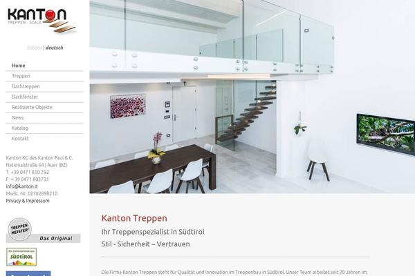 Kaleido theme site design template sample