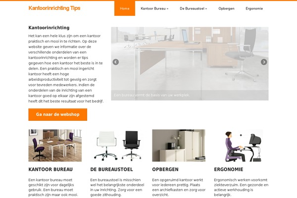 discover theme site design template sample