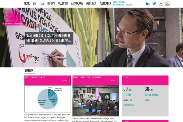 Himmelen theme site design template sample