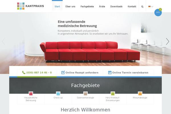 Bitskin theme site design template sample