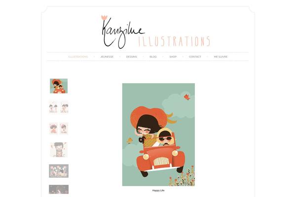 Sugar and Spice theme site design template sample