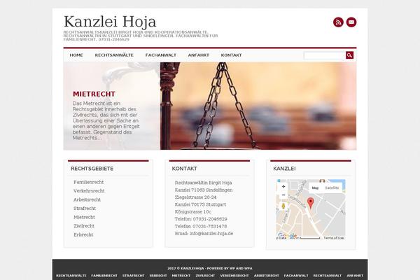 Attorney theme site design template sample