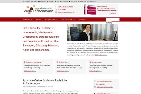 Site using JQuery Accordion Menu Widget plugin
