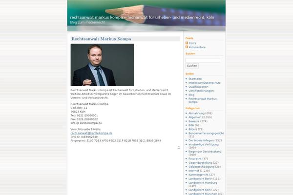 kanzleikompa.de site used Peruns Weblog