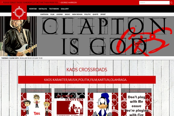 kaoscrossroads.com site used Illuminati