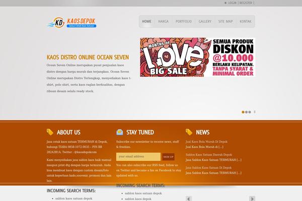 Kassyopea.1.6 theme site design template sample