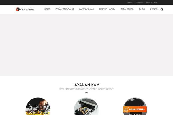 Aurum theme site design template sample